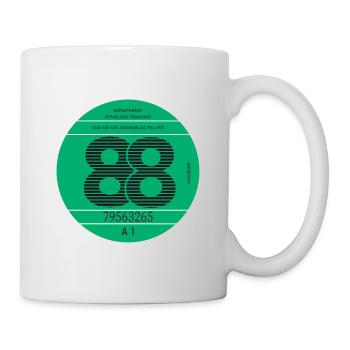 Modèle 88 - Mug blanc - blanc - Droite