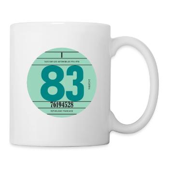 Modèle 83 - Mug blanc - blanc - Droite
