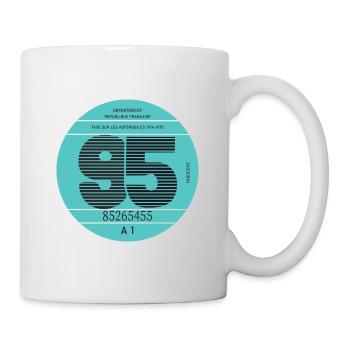 Modèle 95 - Mug blanc - blanc - Droite