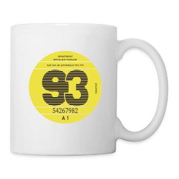 Modèle 93 - Mug blanc - blanc - Droite