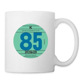 Modèle 85 - Mug blanc - blanc - Droite