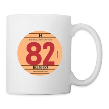 Modèle 82 - Mug blanc - blanc - Droite