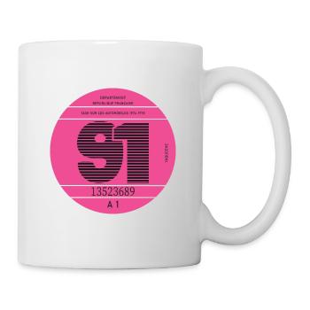 Modèle 91 - Mug blanc - blanc - Droite