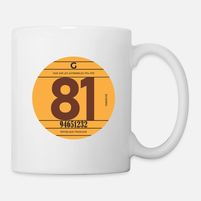 Modèle 81 - Mug blanc - blanc