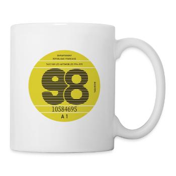 Modèle 98 - Mug blanc - blanc - Droite