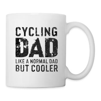 Vélo Dire Papa Vélo De Montagne Vélo - Mug blanc - blanc - Droite