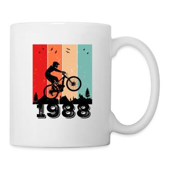 Millésime 1988 - Mug blanc - blanc - Droite