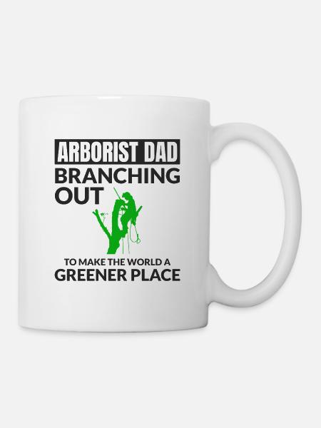 Baumpfleger Baumchirurg Kletterer Klettertrimmer - Tasse - Weiß