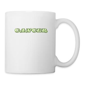 Logo "Cancer" - Mug blanc - blanc - Droite