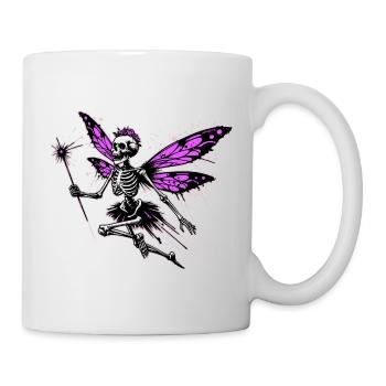 Crâne de fée // Fée squelette // Magie FS0236 - Mug blanc - blanc - Droite