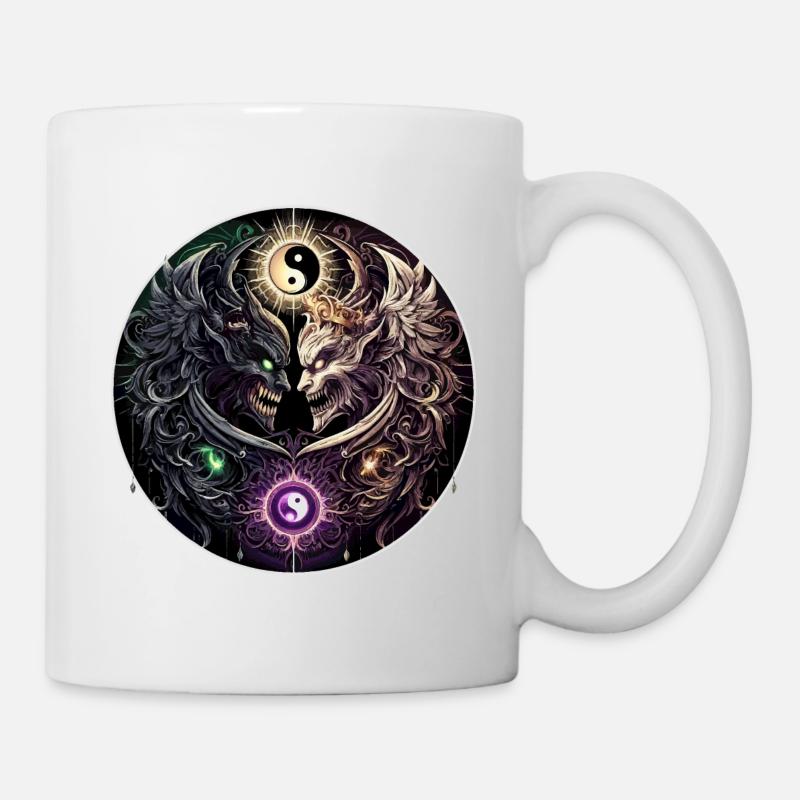 Balance der Mächte - Tasse - Weiß