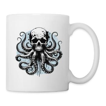 Octopus Skull / Skull Squid Octopus FS0239 - Mug - white - Right