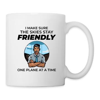 Air Traffic Controller ATC Aviation Humor Airplane - Mug - white - Right