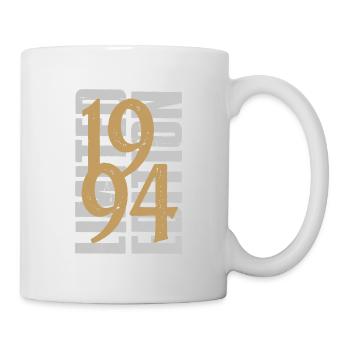 1994 Jahrgang Vintage Geburtstag Geschenk - Tasse - Weiß - Rechts