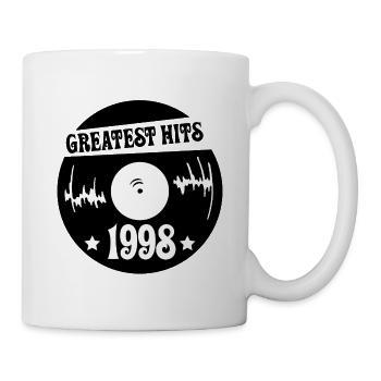Millésime 1998 - Mug blanc - blanc - Droite