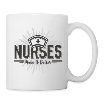 Nurses Nurse Physician Assistant Saying Quote - Mug - white - Right