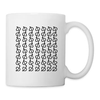 unique leaf design - Mug - white - Right