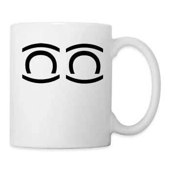 simple eye - Mug - white - Right