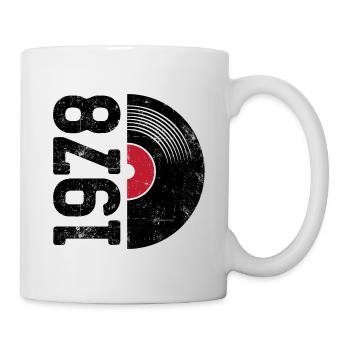 Millésime 1978 - Mug blanc - blanc - Droite