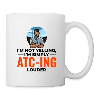 Air Traffic Controller ATC Aviation Humor Airplane - Mug - white - Right
