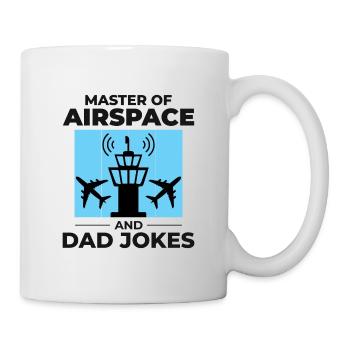 Air Traffic Controller Dad ATC Aviation Humor - Mug - white - Right