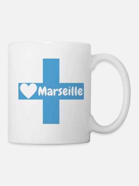 Marseille - Mug - white