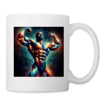 Culturisme - Mug blanc - blanc - Droite