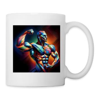 Culturisme - Mug blanc - blanc - Droite