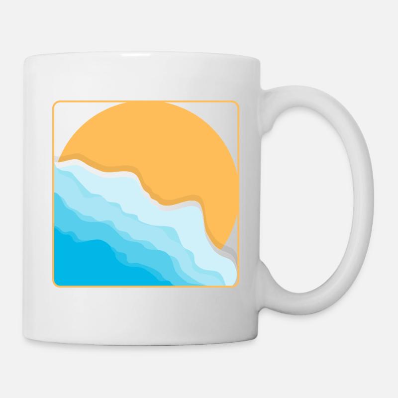 Strand - Tasse - Weiß
