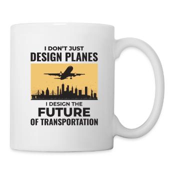 Aerospace Engineer Flight Mechanics Plane Airplane - Mug - white - Right
