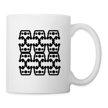 Lampen-Typ-Design - Tasse - Weiß - Rechts