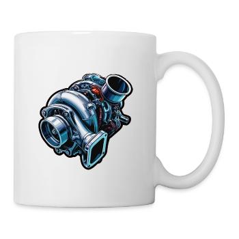 Automechaniker Tuner Turbolader - Tasse - Weiß - Rechts