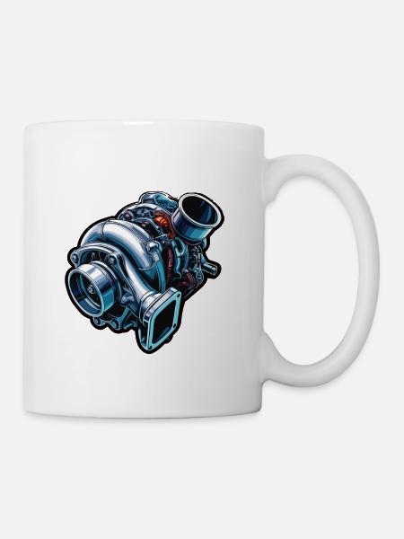 Automechaniker Tuner Turbolader - Tasse - Weiß