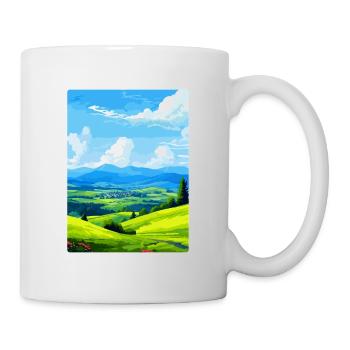 Sauerland Germany Vintage Travel Poster Souvenir - Mug - white - Right