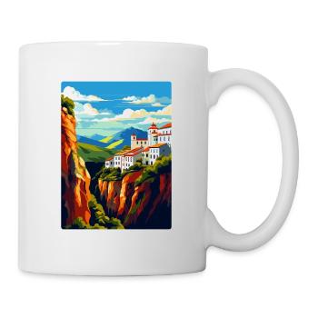 Ronda Spain Vintage Travel Poster WPA Art Souvenir - Mug - white - Right