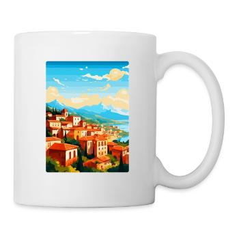 Granada Spain Vintage Travel Poster WPA Souvenir - Mug - white - Right