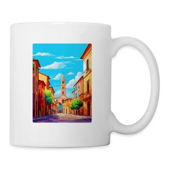 Parma Italy Vintage Travel Poster WPA Art Souvenir - Mug - white - Right