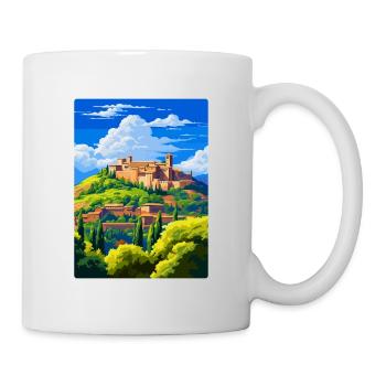 Alhambra Spain Vintage Travel Poster Souvenir WPA - Mug - white - Right