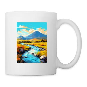 Connemara Ireland UK Vintage Travel Poster WPA Art - Mug - white - Right
