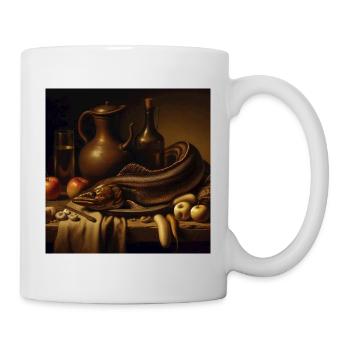 Still Life with Fish 1 - Mug - white - Right