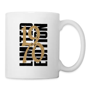 Vintage 1970 - Tasse - Weiß - Rechts