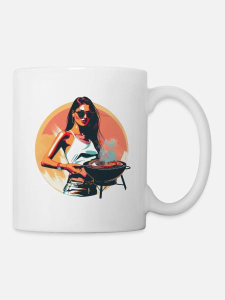 Girl Cook - Mug - white