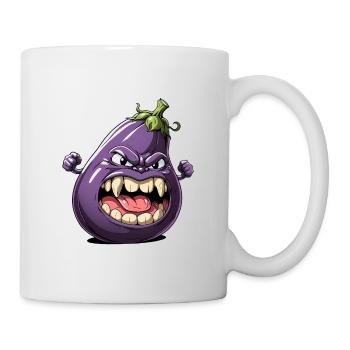 Furious eggplant! - Mug - white - Right