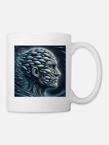 Face of Pisces 2 - Mug - white