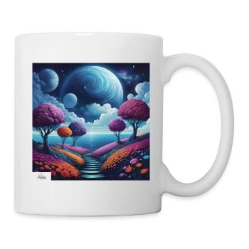 Path of harmony dreamscape - Mug - white - Right