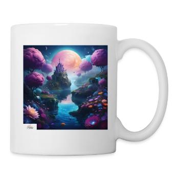 Ethereal kingdom dreamscape - Mug - white - Right
