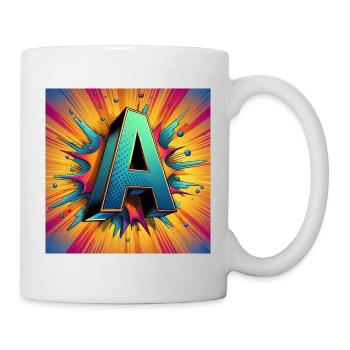 A - Tasse - Weiß - Rechts