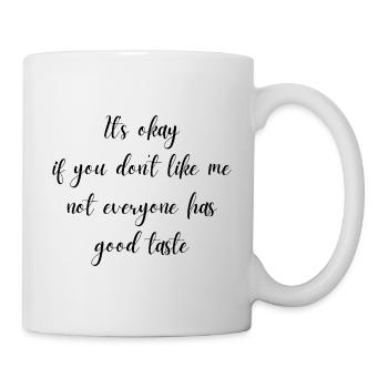 Tastes Okay - Mug - white - Right
