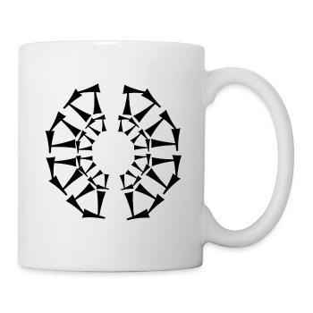 Tri-Circular design - Mug - white - Right