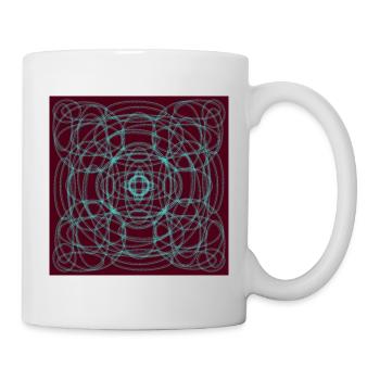 Orderly chaos - Mug - white - Right